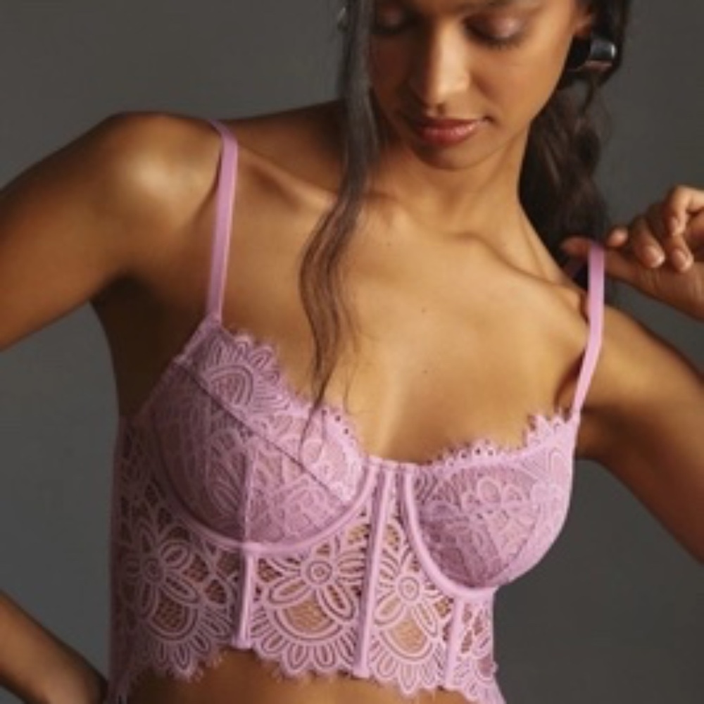 ANTHROPOLOGIE The Giselle Lace Bustier